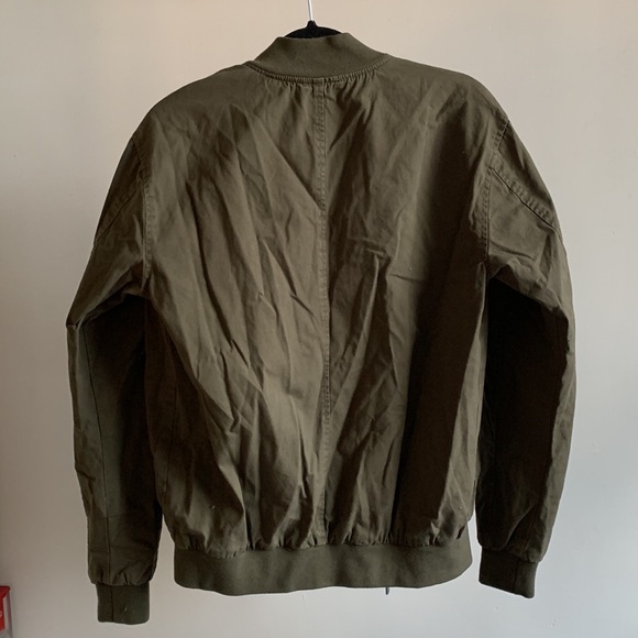 Olive bomber jacket - Picture 2 of 3